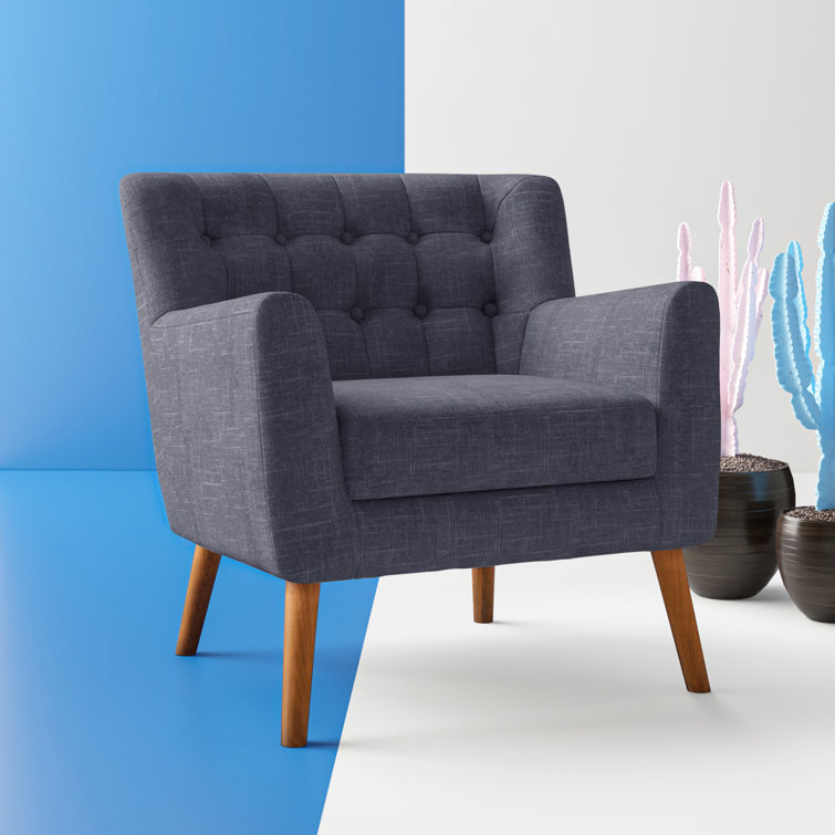 Oliver Barbro 32'' Wide Tufted Armchair & Reviews Wayfair